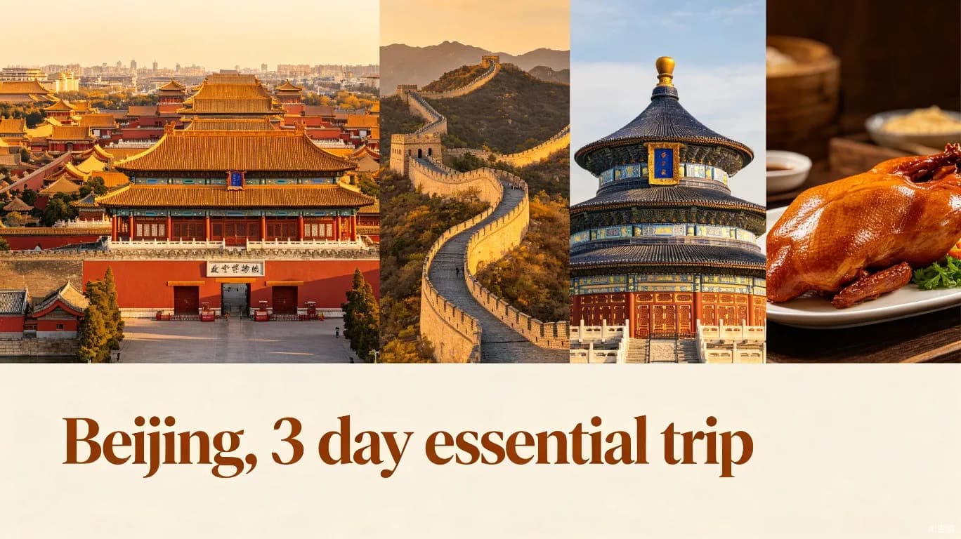 Beijing 3-Day Essential Guide